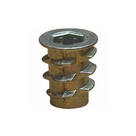 E-Z Lok Hex Drive Threaded Insert, 5/16"-18 Int Thrd Sz, 0.984 in L, Zinc Alloy 951618-25